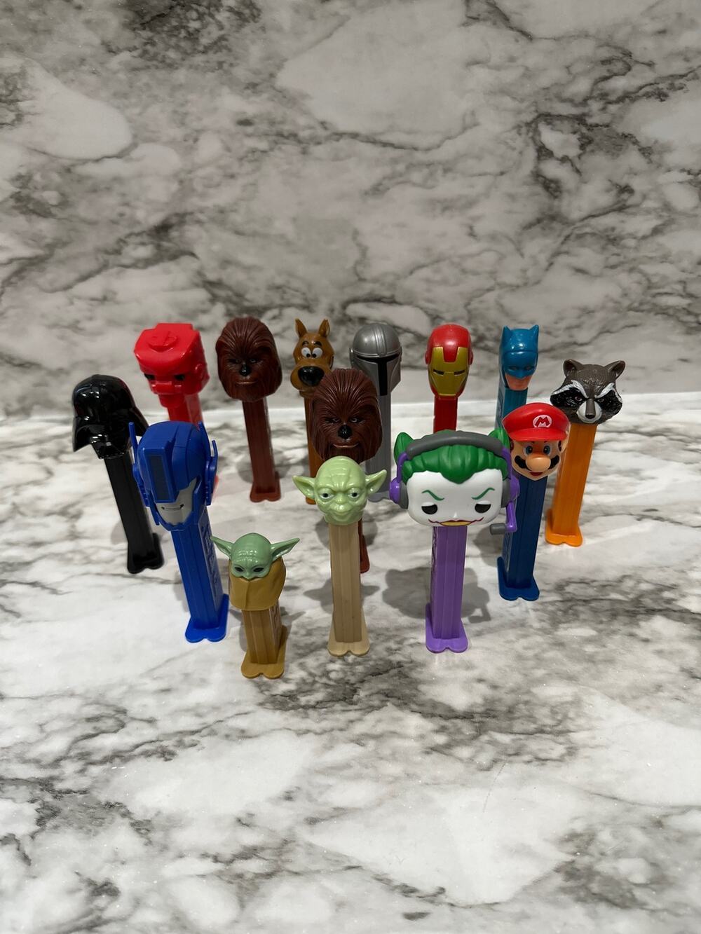 Pez Dispensers lot